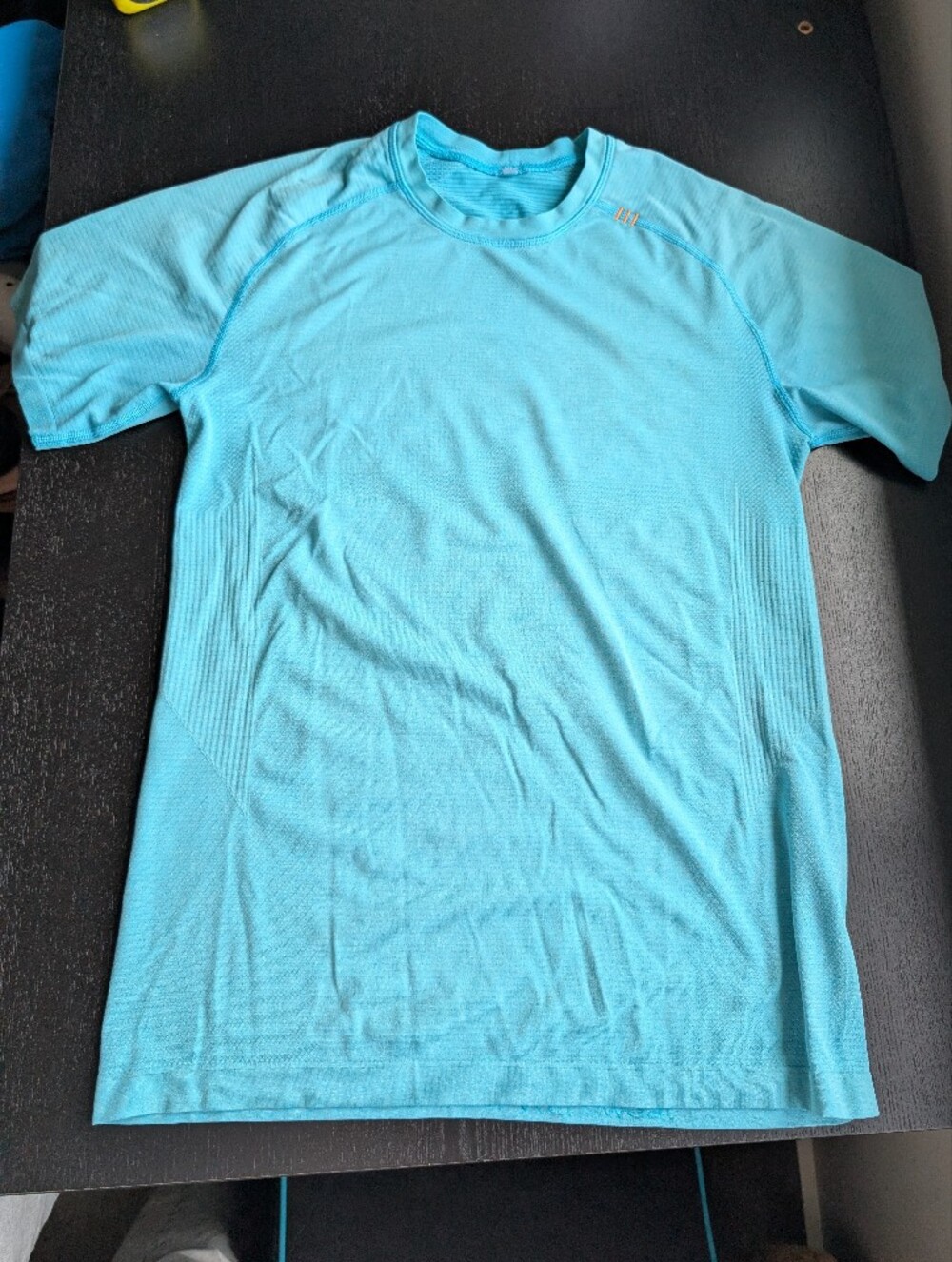 Lululemon Metal Vent Tech Short Sleeve in Light Blue
